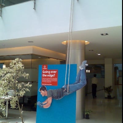 Cut Out Vodafone Mission Impossible