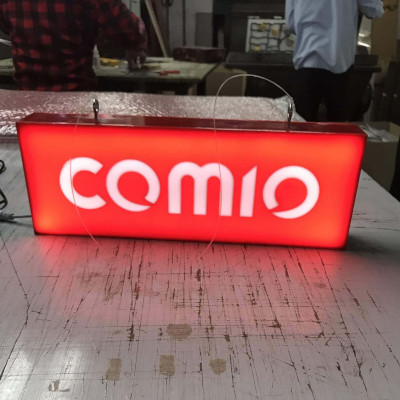 Glow Sign Board Comio