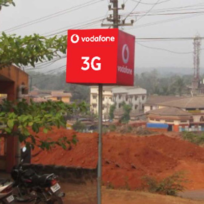 Glow Sign Board Vodafone