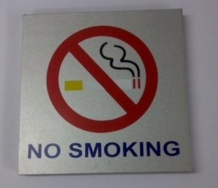 Signage No Smoking